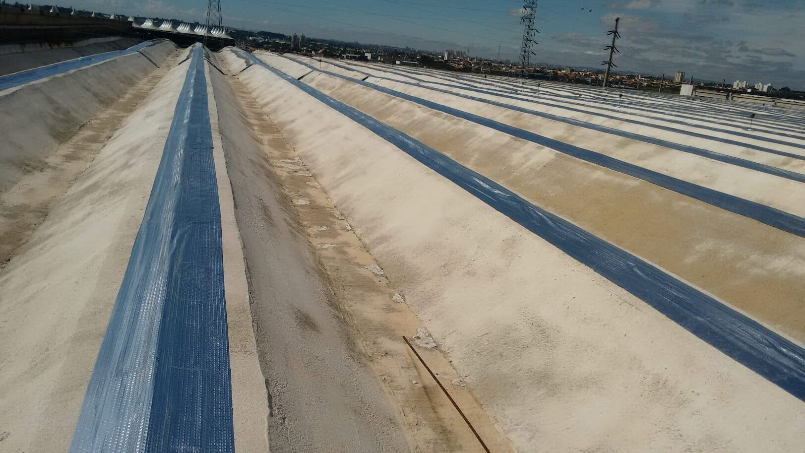 Impermeabilização de Coberturas em Concreto Pré Moldado